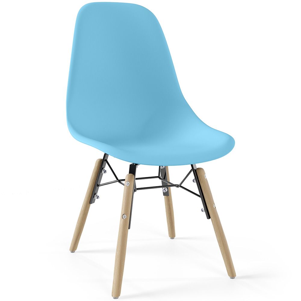 Sedia per Bambini - Design Scandinavo - Gambe in Legno - Skögur image 8