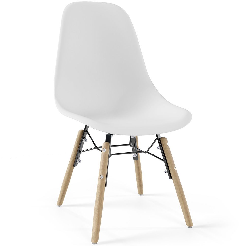Sedia per Bambini - Design Scandinavo - Gambe in Legno - Skögur image 8