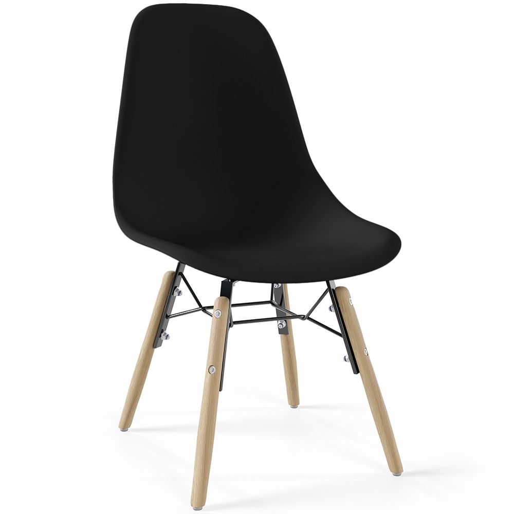 Sedia per Bambini - Design Scandinavo - Gambe in Legno - Skögur image 8