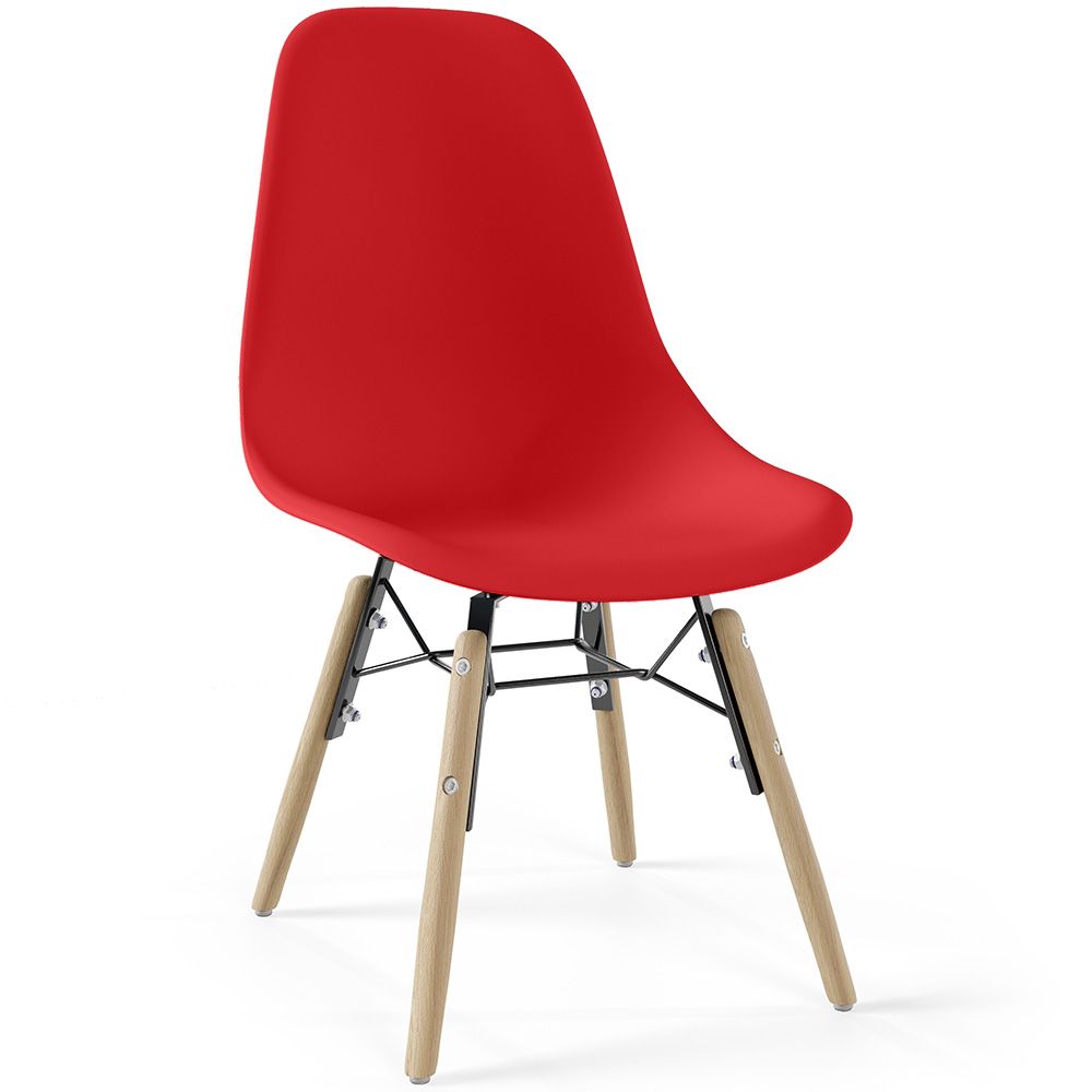 Sedia per Bambini - Design Scandinavo - Gambe in Legno - Skögur image 8