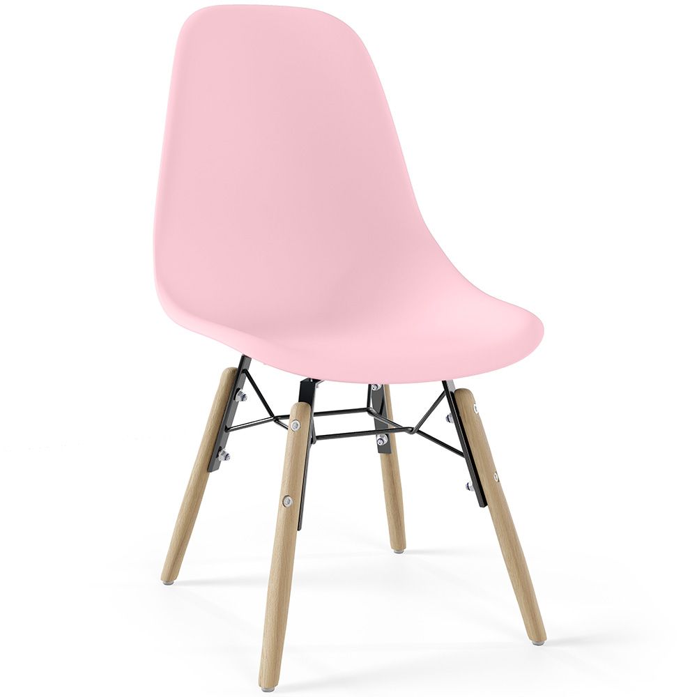 Sedia per Bambini - Design Scandinavo - Gambe in Legno - Skögur image 8