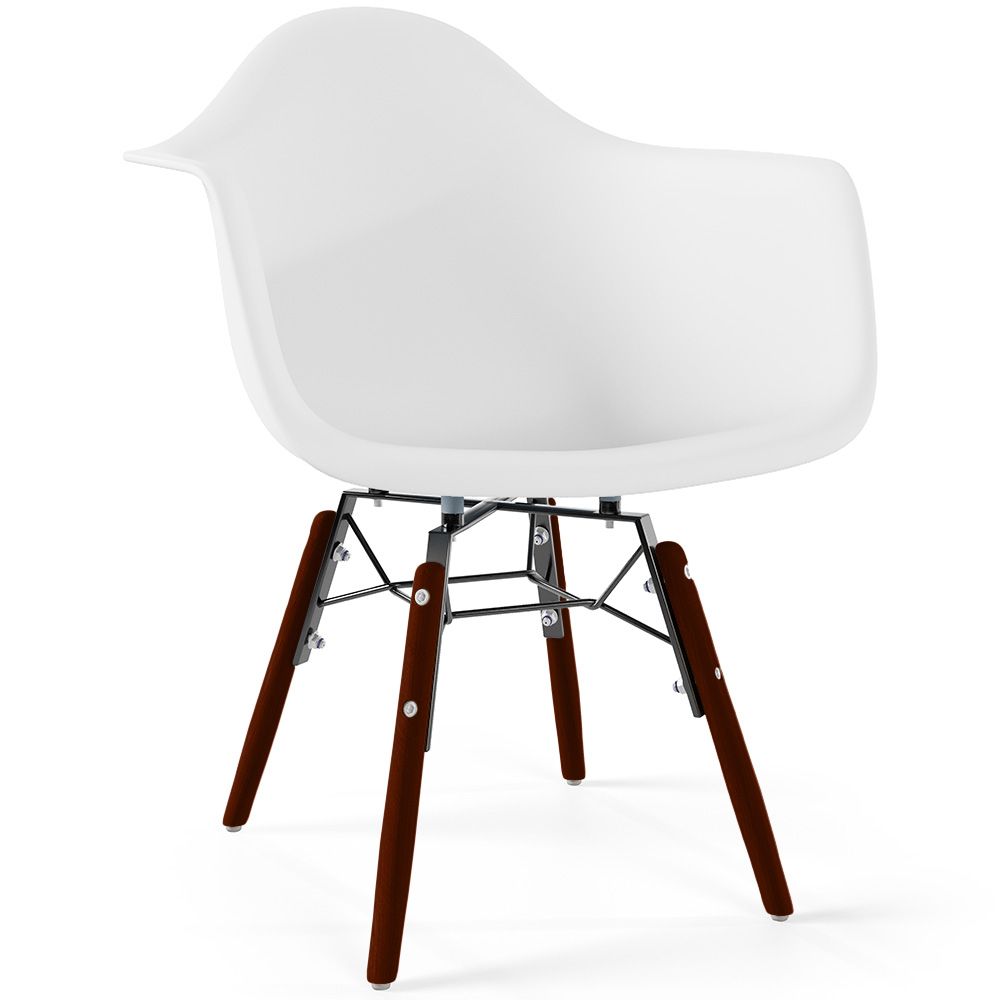 Sedie per Bambini - Design Scandinavo - Gambe in Legno Scuro - Nordika image 8