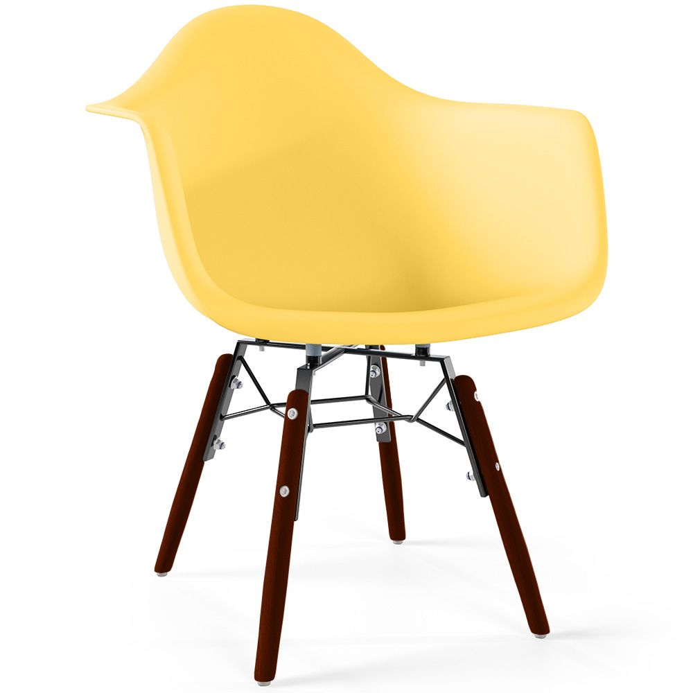 Sedie per Bambini - Design Scandinavo - Gambe in Legno Scuro - Nordika image 8