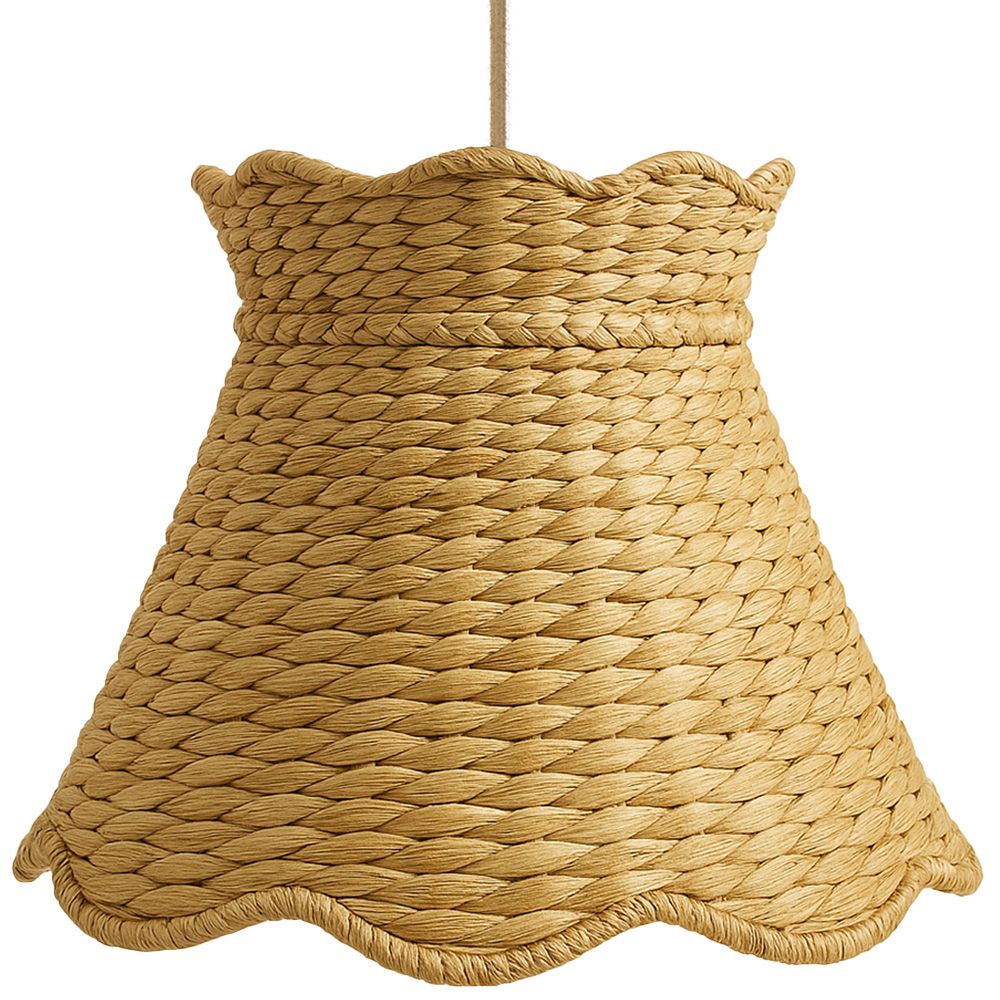 Lampada da Soffitto in Rattan – Lampada a Sospensione Stile Naturale – Tyna image 8