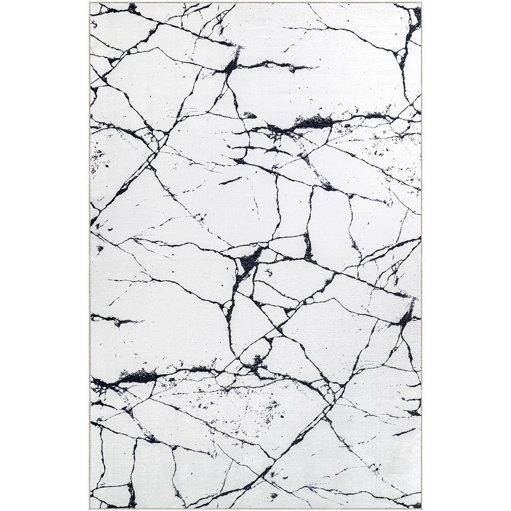 Grande Tappeto dal Design Moderno Effetto Marmo - (290x200 cm) - Calico image 8