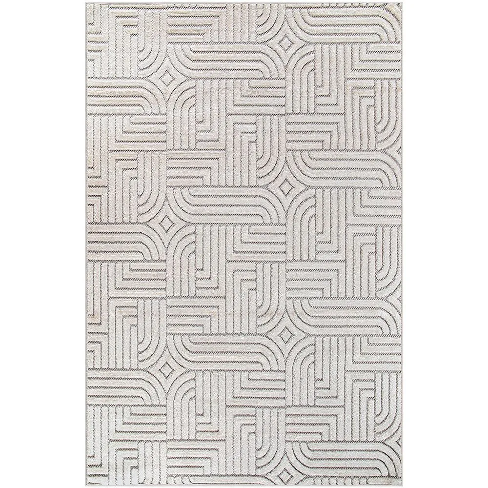 Grande Tappeto dal Design Contemporaneo e Moderno - Beige (290x200 cm) - Rosella image 8