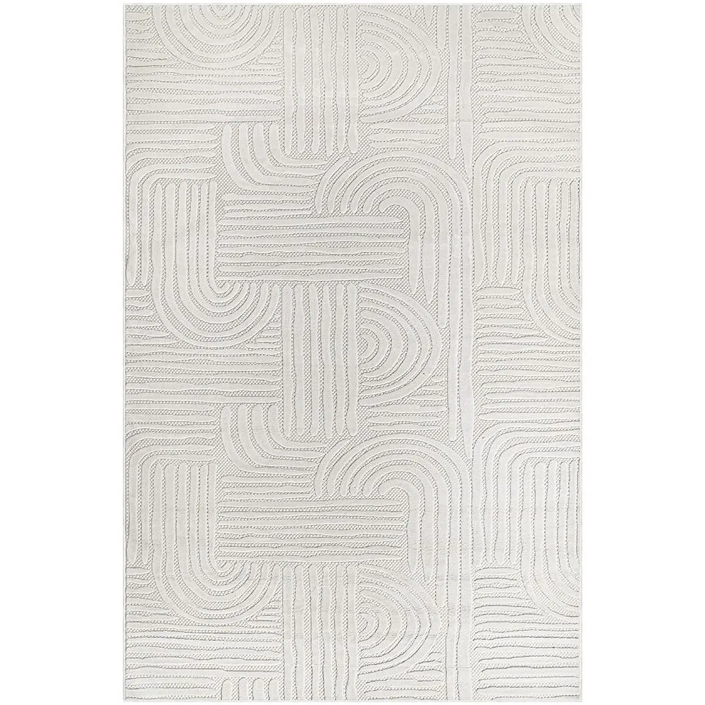 Grande Tappeto dal Design Contemporaneo e Moderno - Beige (290x200 cm) - Arcus image 8