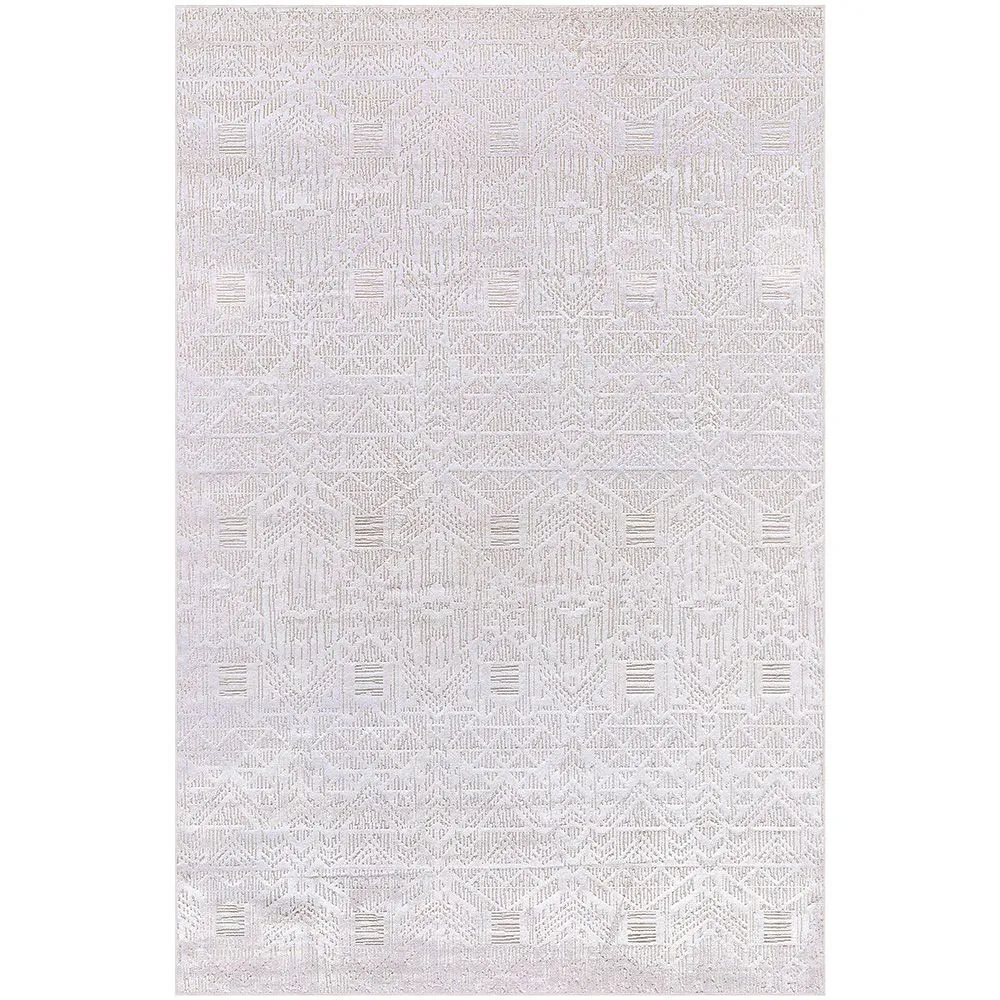 Grande Tappeto dal Design Contemporaneo e Moderno - Beige (240x 340 cm) - Pomona image 8