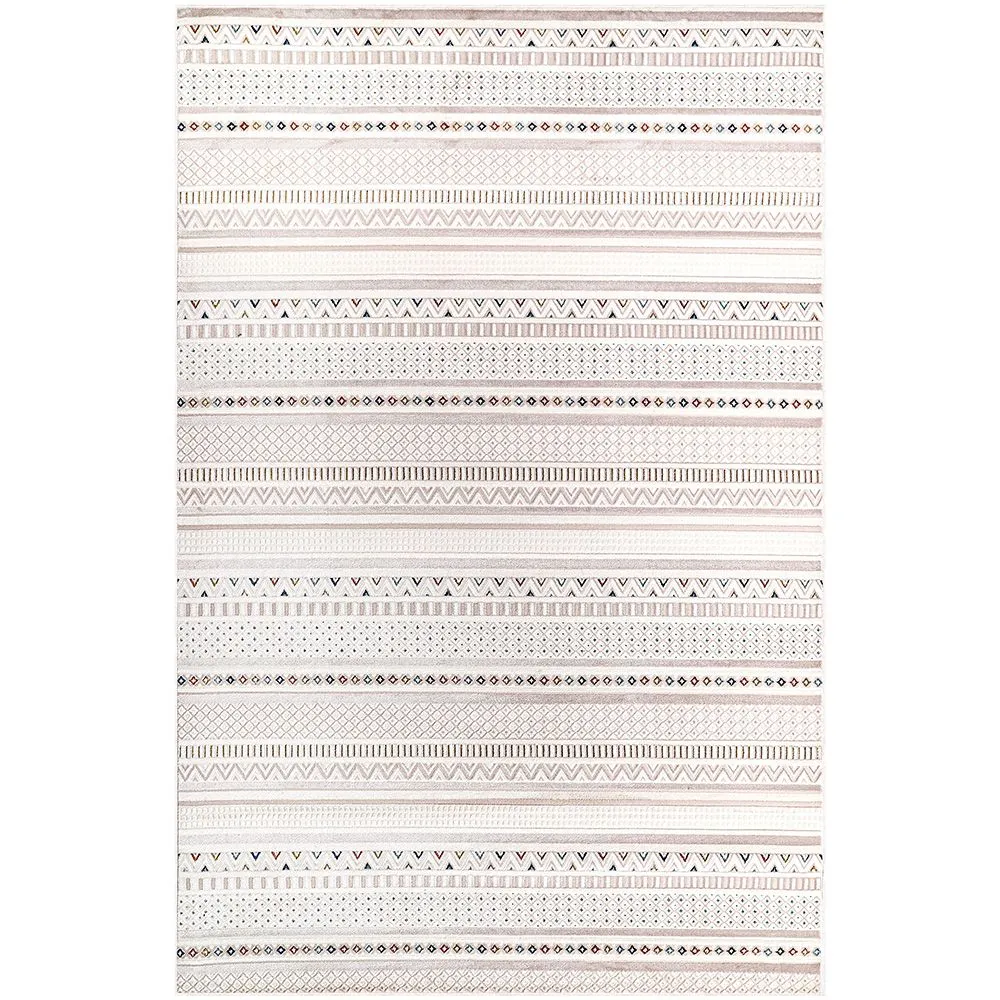 Grande Tappeto dal Design Contemporaneo e Moderno - Beige (290x200 cm) - Ferrum image 8
