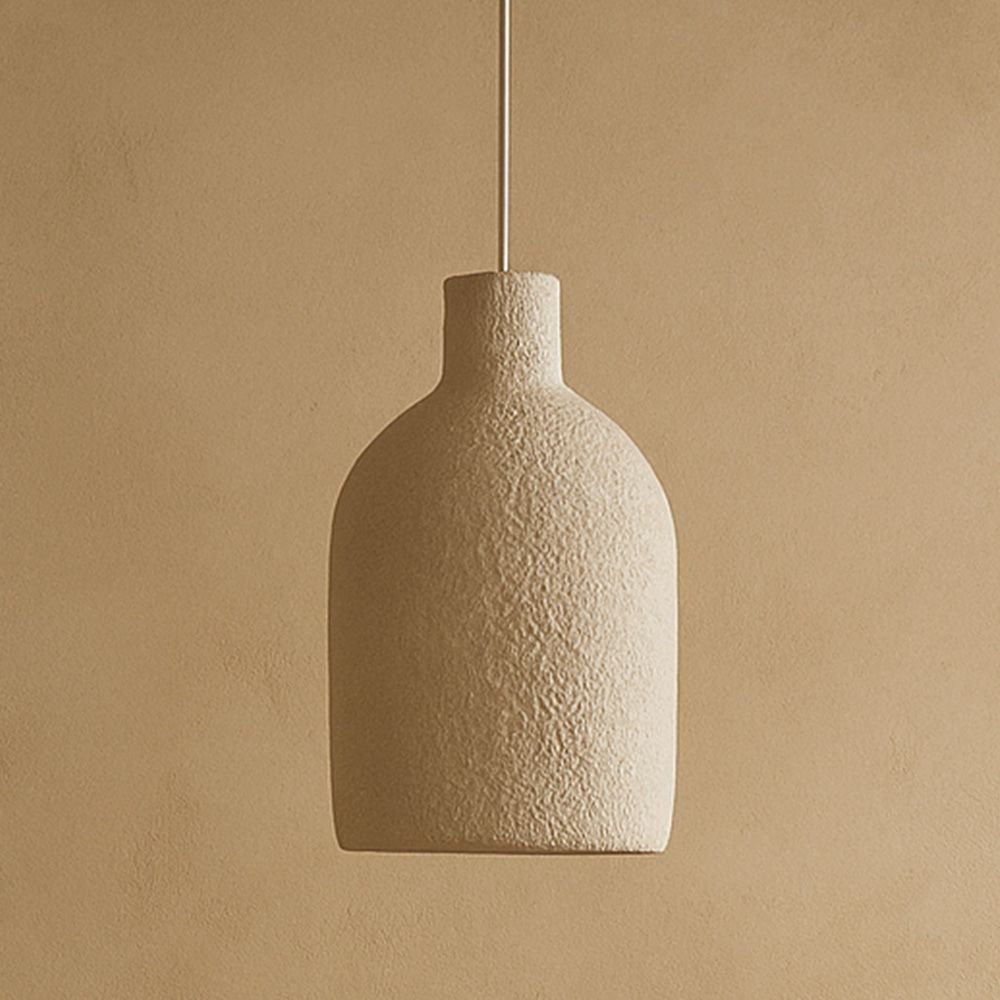Lampada a sospensione - Design minimalista - Finitura effetto pietra - Sinur II image 8