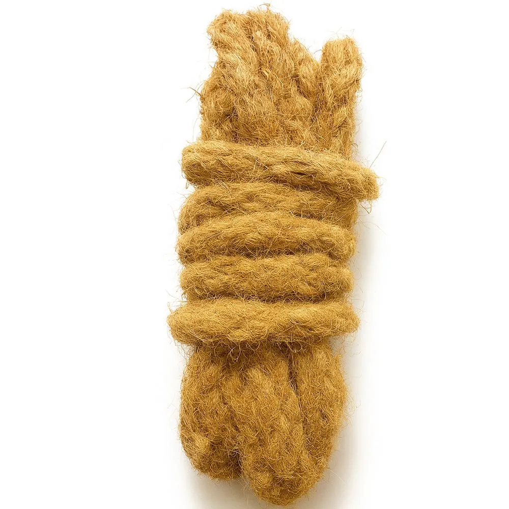 Corda in Fibra di Cocco Naturale 5 m – Ideale per Fissaggio di Vele Ombreggianti image 8