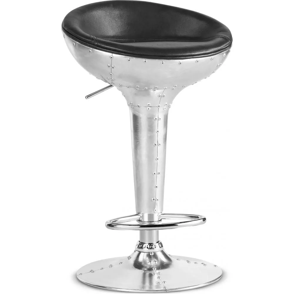 Sgabello rotondo in metallo - Stile Aviator - 90 cm - Aviator image 8