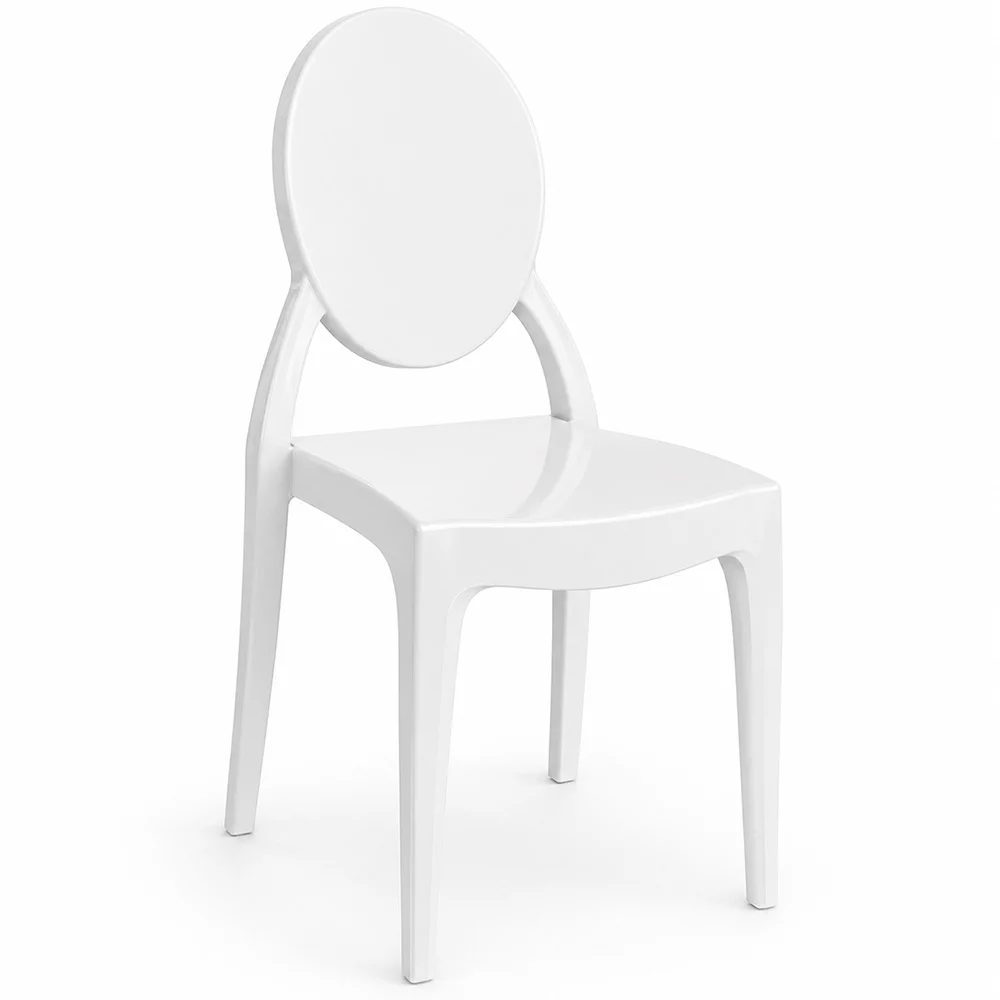 Sedia da Pranzo Trasparente - Stile Victoria  image 8