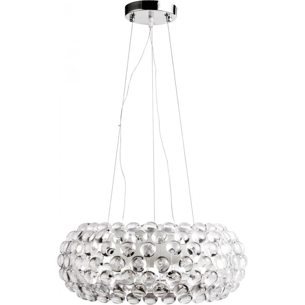 Lampada da soffitto - Lampada a sospensione in sfere di vetro cristallo - 35cm - Savoni image 8