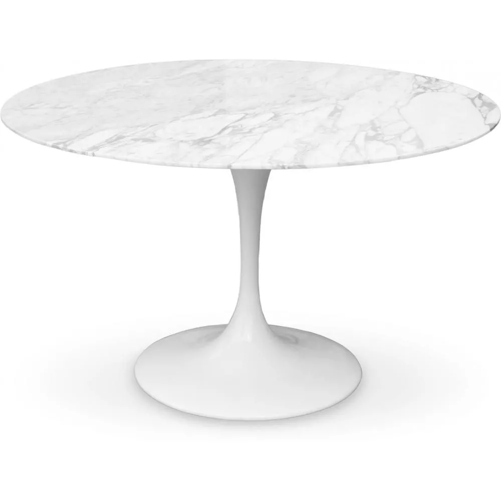 Tavolo da pranzo rotondo - 120 cm - Marmo - Tulip  image 8