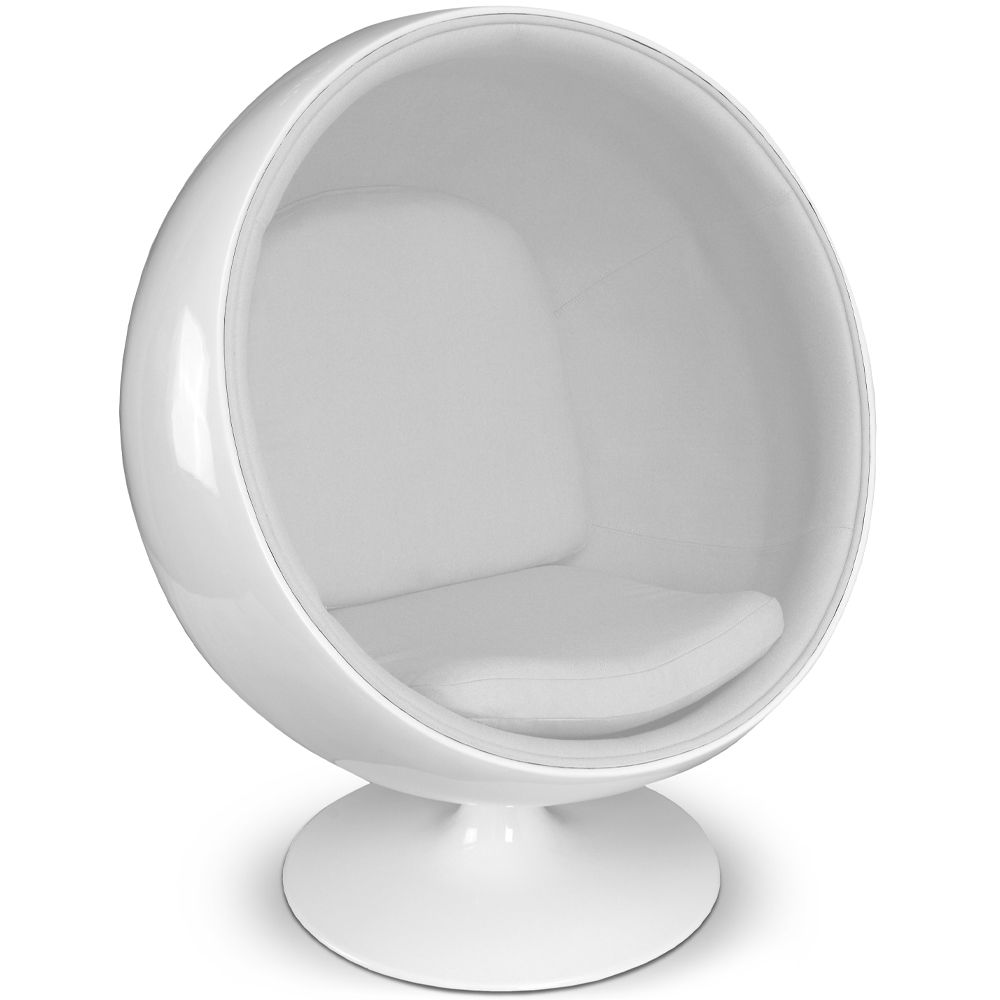Poltrona design sfera - Rivestita in tessuto - Batton image 8
