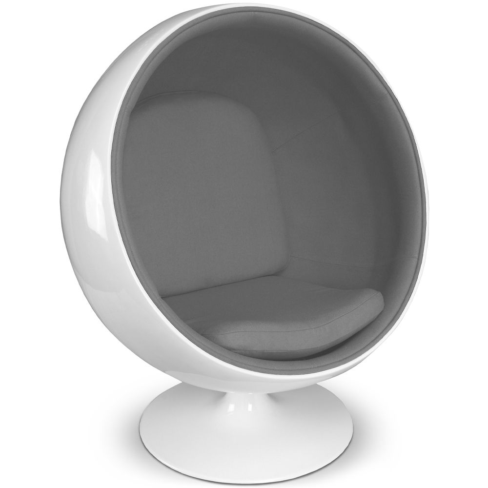 Poltrona design sfera - Rivestita in tessuto - Batton image 8