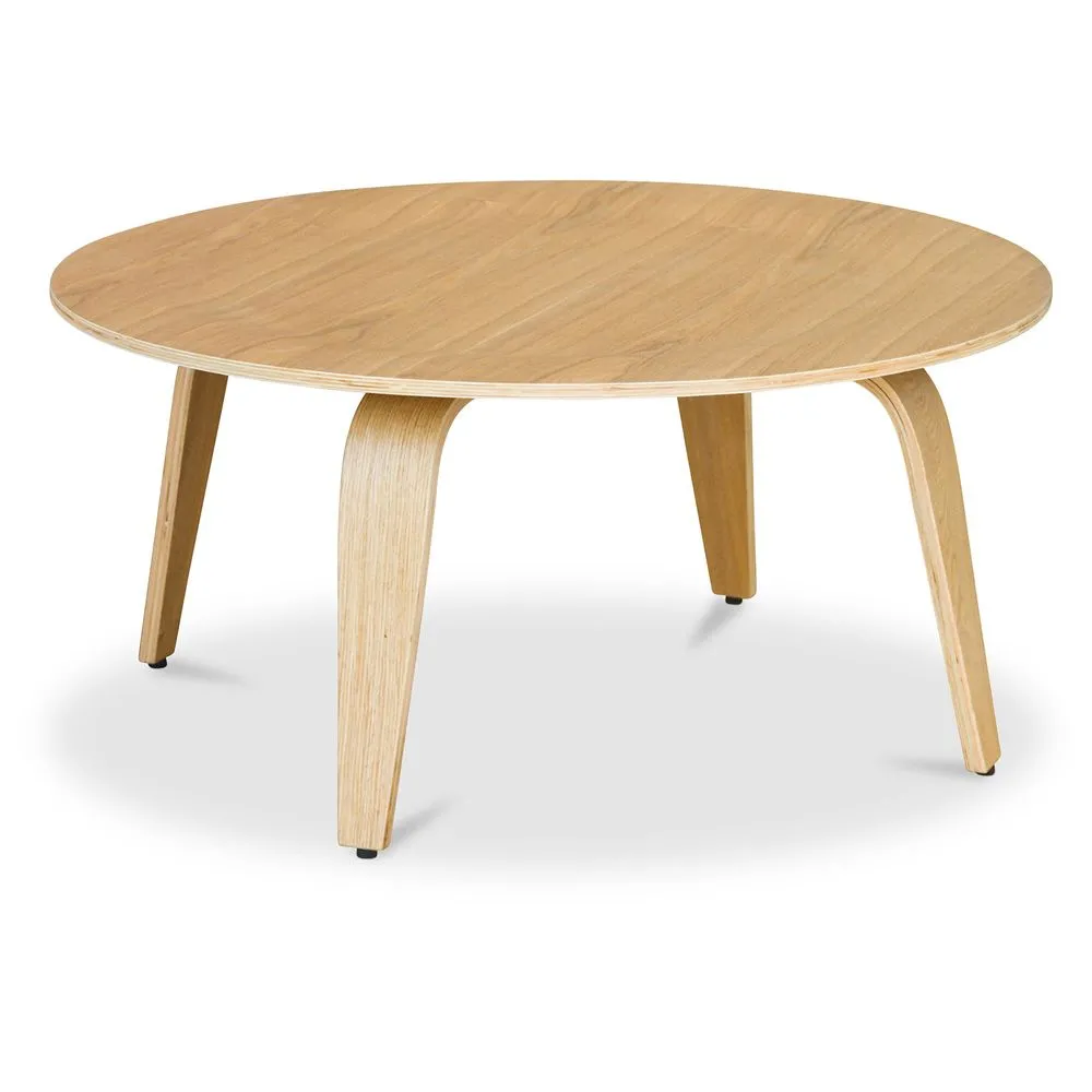 Tavolino da salotto rotondo in legno - Ply image 8
