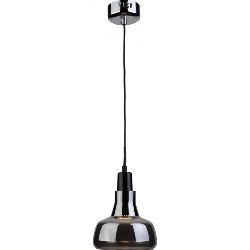 Lampada a Soffitto - Lampada a Sospensione - Metallo Cromato - Media - Blake image 8