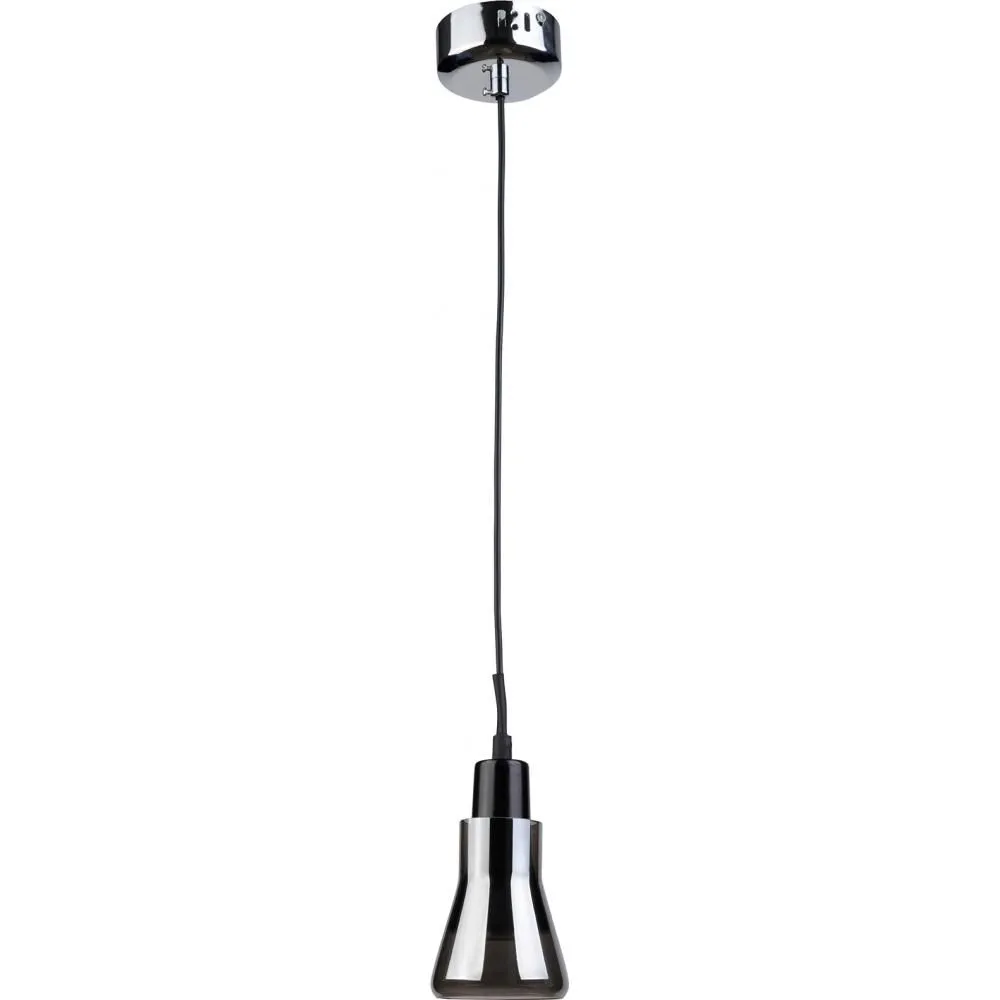 Lampada da soffitto - Piccola lampada a sospensione in metallo cromato - Carter image 8