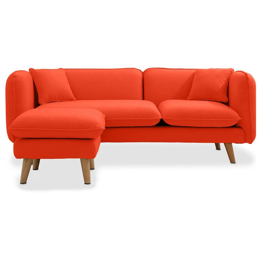 Chaise Longue in Lino - Stile Scandinavo - Vriga image 8