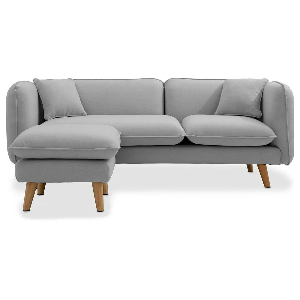 Chaise Longue in Lino - Stile Scandinavo - Vriga image 8