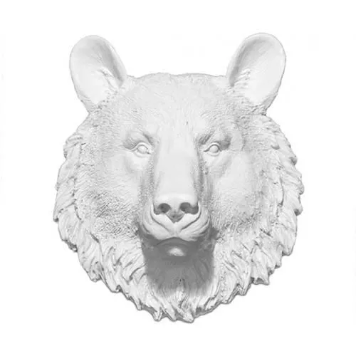Decorazione da Parete - Testa di Orso Bianco - Uka image 8