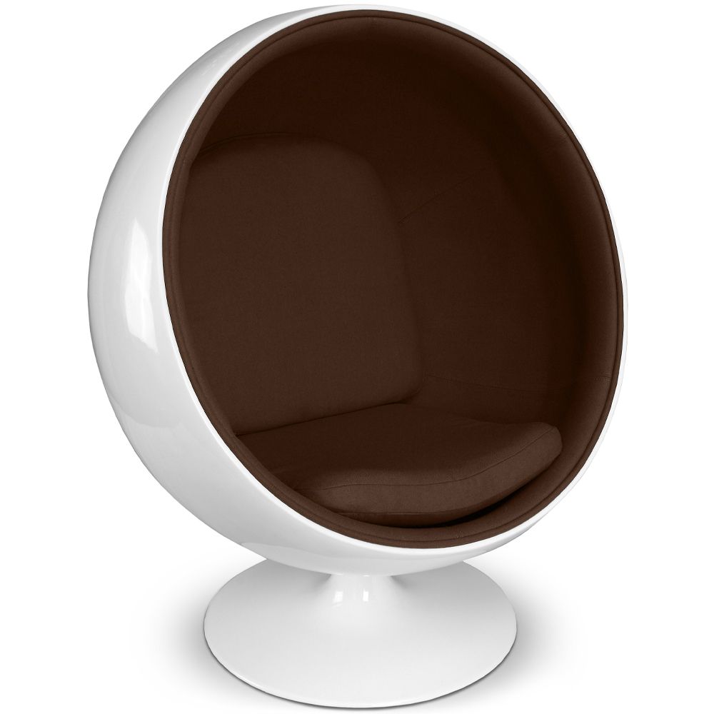 Poltrona design sfera - Rivestita in tessuto - Batton image 8