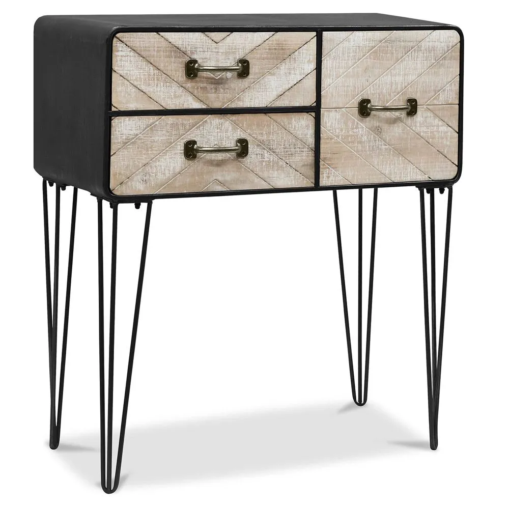 Credenza in Metallo - Stile Industriale - 3 cassetti - Orson image 8