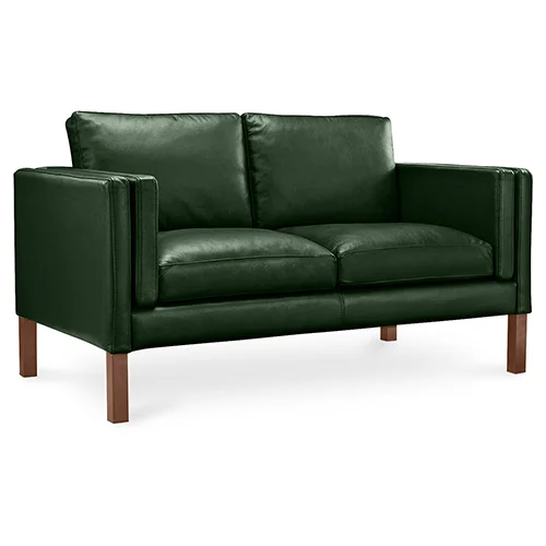 Divano Rivestito in Similpelle - 2 Posti - Mordecai image 8