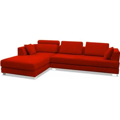 Chaise longue con 3 posti - Rivestimento in tessuto - Boretti image 8