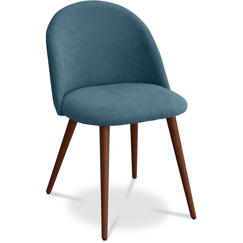Sedia da pranzo - Rivestita in tessuto - Stile scandinavo - Evelyne image 8