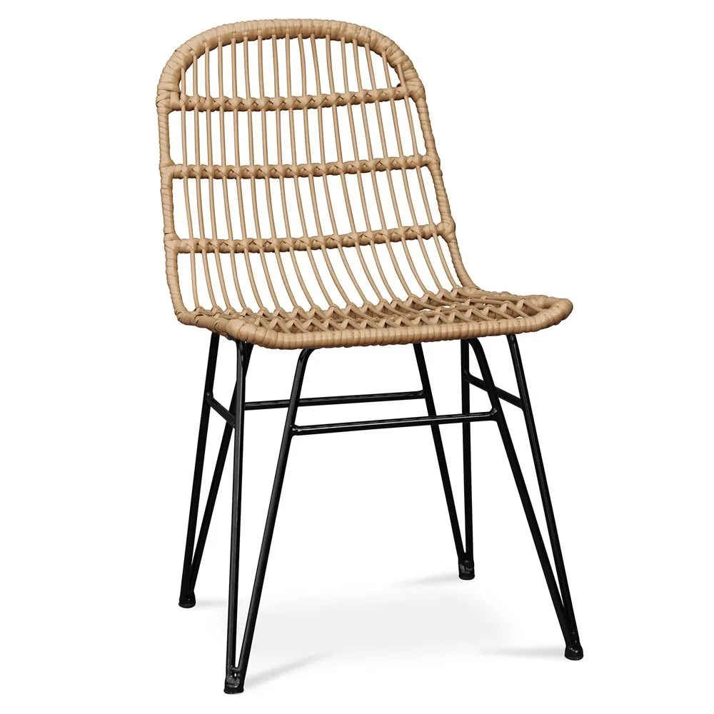 Sedia da pranzo in rattan - Stile Boho - Many image 8