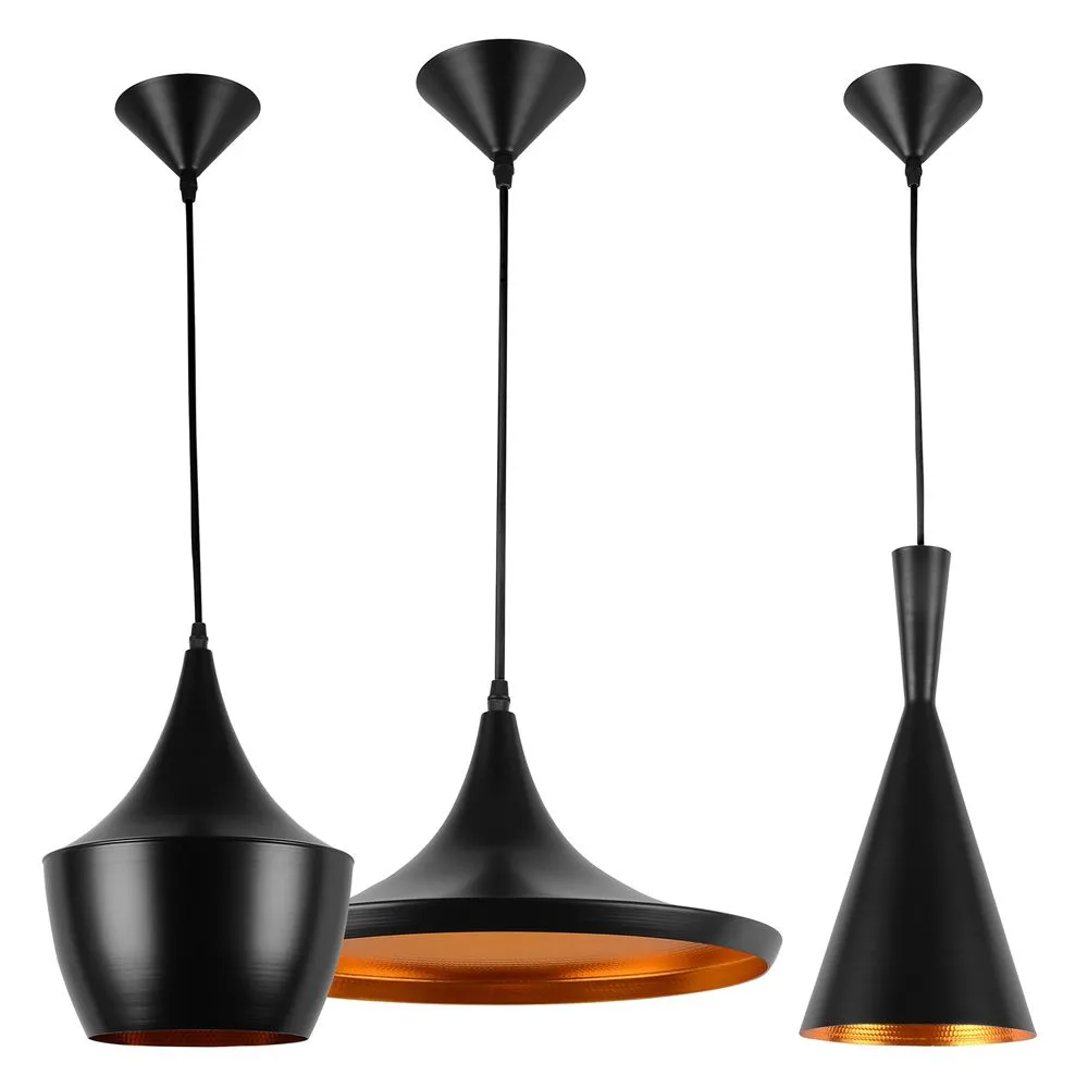 Set di 3 Lampade a Sospensione per Soffitto - Design Industriale - Extensive
 image 8