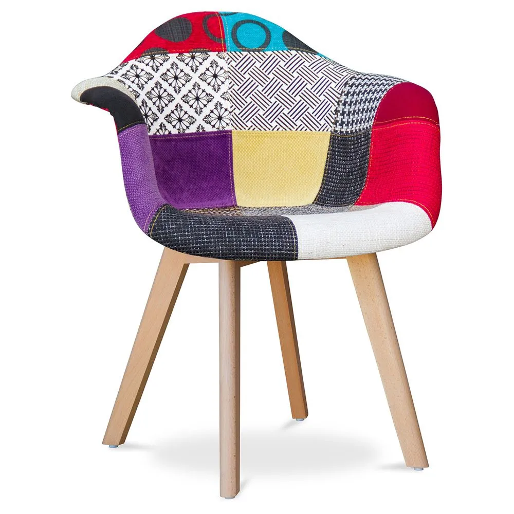 Premium Sedia di design Dawick - Patchwork Ray image 8