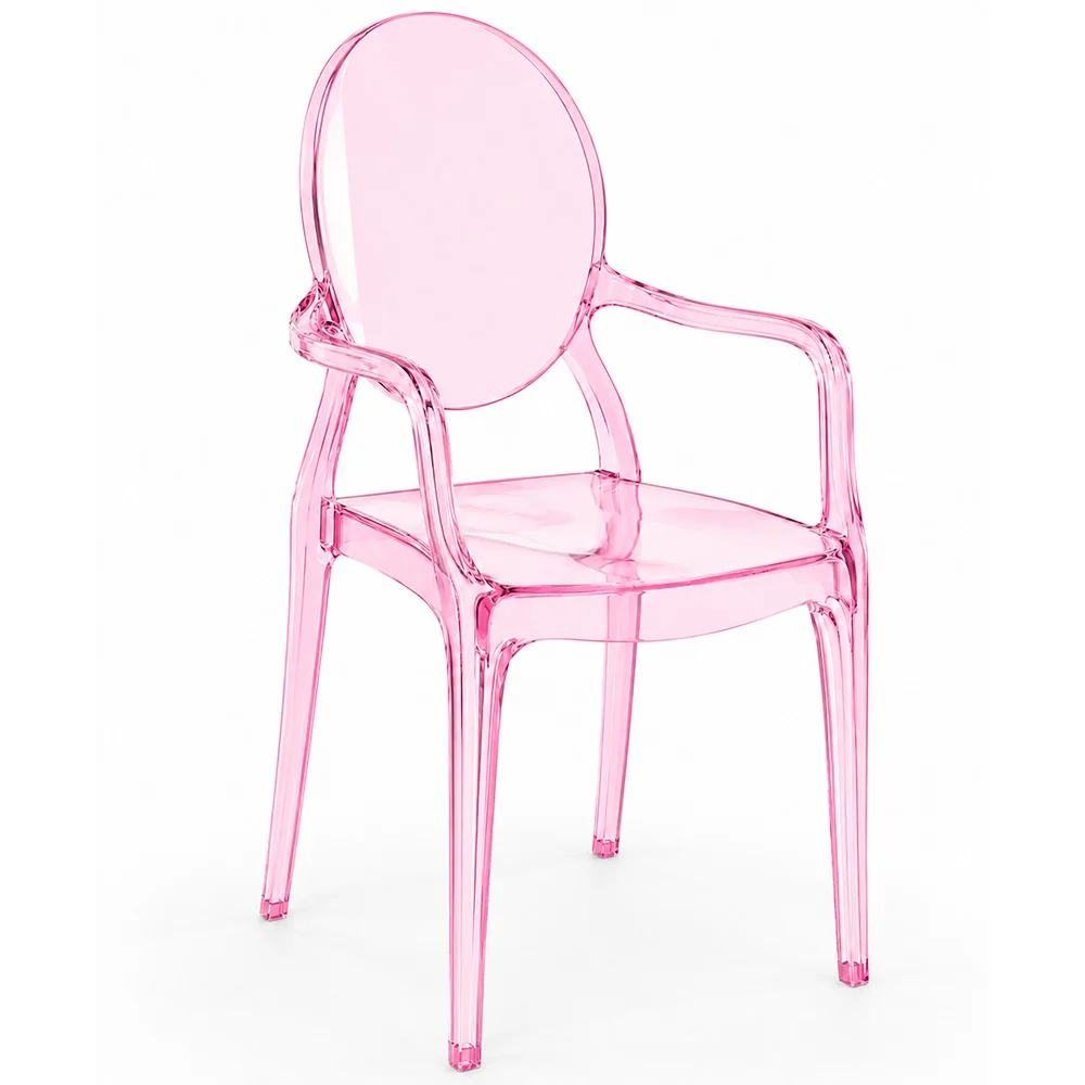 Sedia da pranzo trasparente - Design con braccioli - Victoria Queen image 8