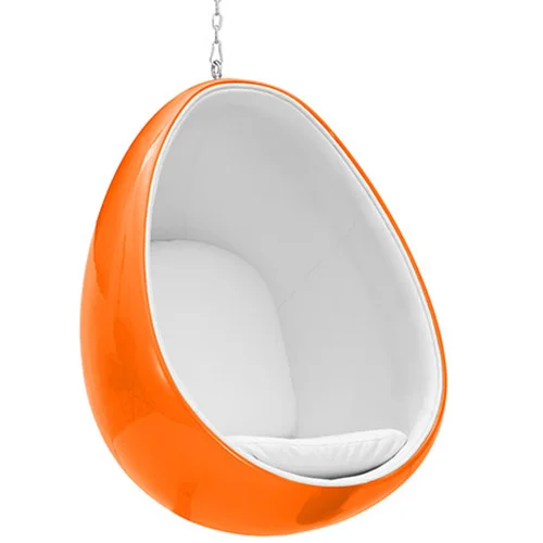  Poltrona Sospesa di Design a Forma di Uovo - Rivestita in Tessuto - Eny image 8