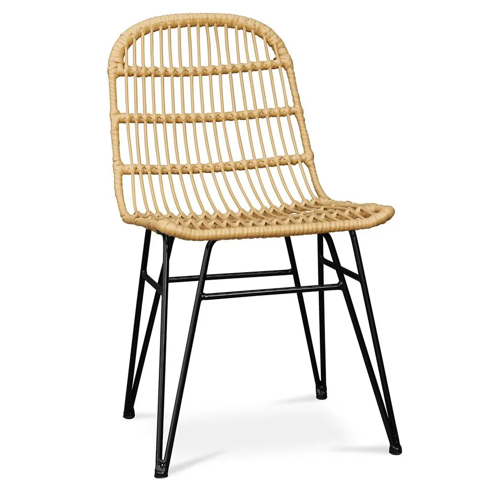 Sedia da pranzo in rattan - Stile Boho - Many image 8