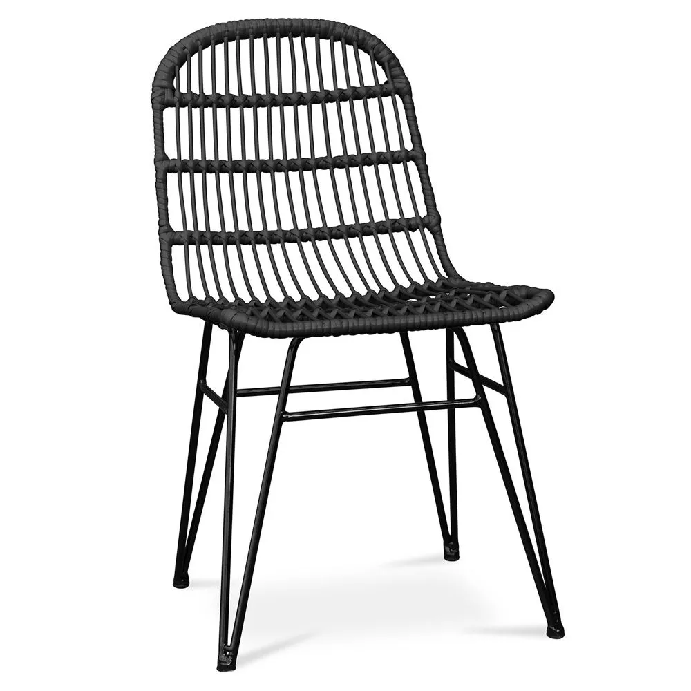 Sedia da pranzo in rattan - Stile Boho - Many image 8