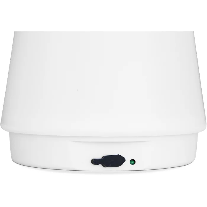 NETTLIFE Nettlife Lampada da tavolo a LED wireless dimmerabile, lampada da comodino con batteria ricaricabile USB-C, lampada touch bianca | Leroy Merlin