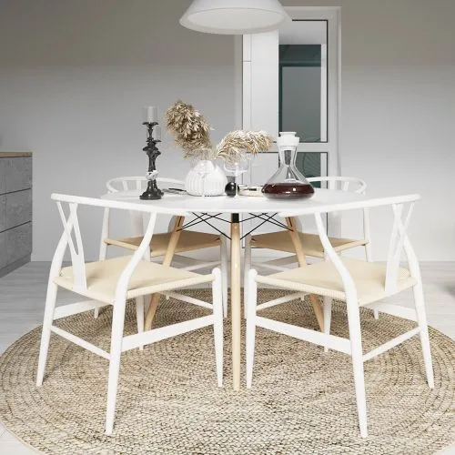 Confezione da sedie da pranzo in legno Stile scandinavo Wish
