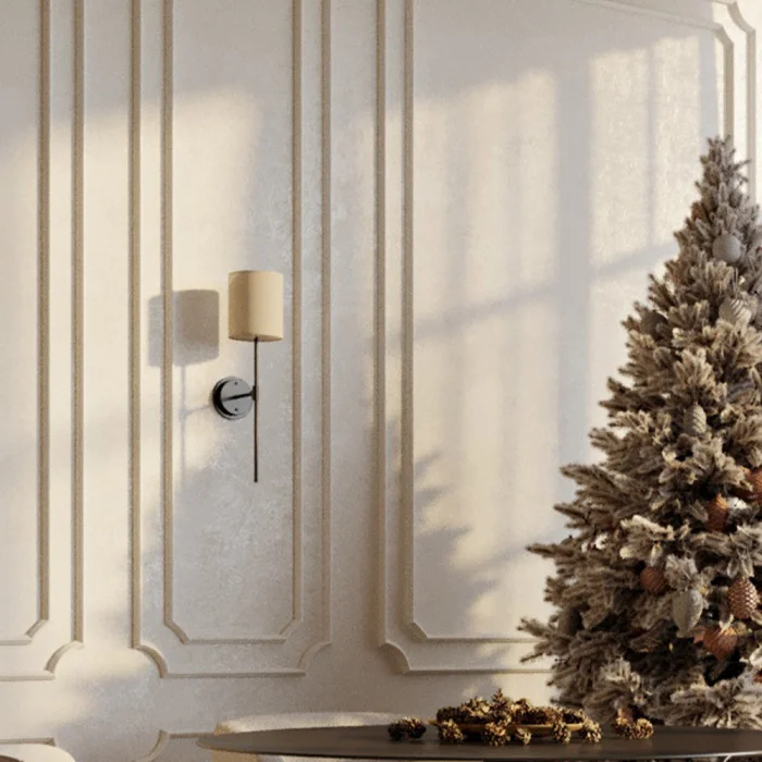 Lampada Da Parete A Petalo In Vetro Soffiato - Stile Retrò Francese, Con Lampadina LED 7W Inclusa, Luce Calda, Per Soggiorno E Camera Da Letto