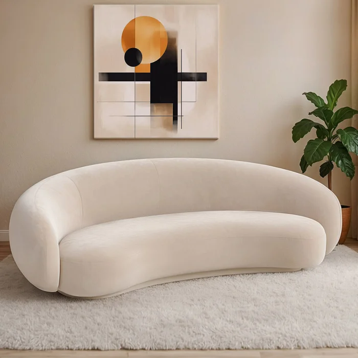 Curved Sofa Divani Curvi Piccoli Divano Curvo Design Living Room