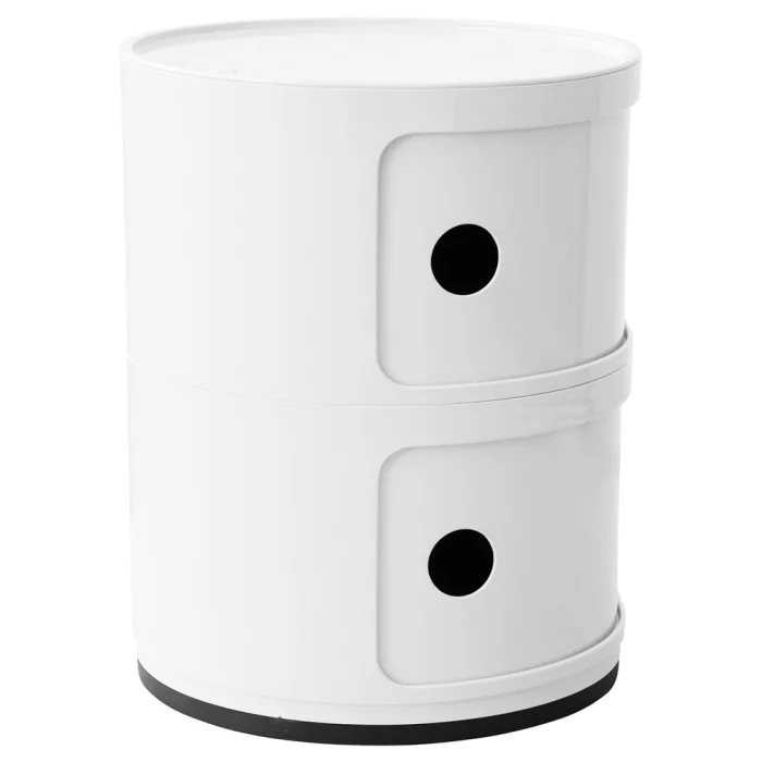 Homelux Theory Contenitore portaoggetti sottoletto, 2 pezzi, organizer portaoggetti per cassetti sottoletto con contenitori e coperchi, contenitore portaoggetti sottoletto medio, ideale per coperte