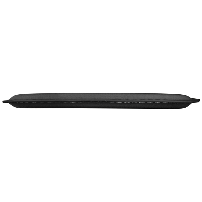 Cuscino Quadrato Per Sedia 25x25 Cm Spesso 5 Cm Con Cinghie Antiscivolo - Comodo Per Cucina, Ufficio E Giardino (Nero)