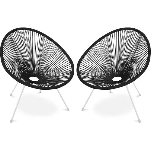 Pack Sedia Acapulco Gambe Bianche x2 Nuova Edizione