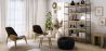 Poltrona di design - Poltrona Scandinava - Rivestita in pelle - Lucy image 7