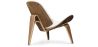 Poltrona di design - Poltrona Scandinava - Rivestita in pelle - Lucy image 7