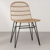 Sedia da pranzo in rattan - Stile Boho - Many image 7