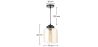 Lampadario a Sospensione in Cristallo - Stile Vintage - Mikelo image 7